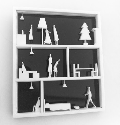 perspex apartment cross section jewelry