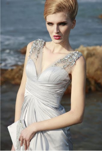 Strapless Evening Dresses. Wedding Gown. White Prom Dresses