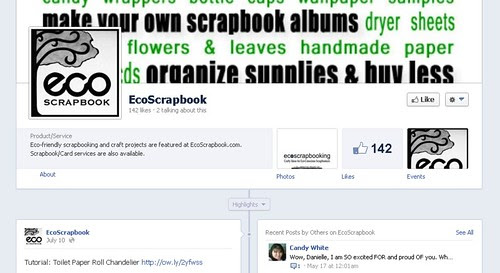 EcoScrapbook - Facebook