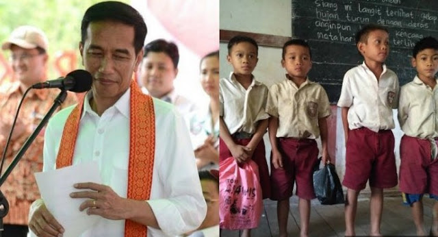Foto: Layaknya Seorang Ayah, Begini Cara Jokowi Tanggapi Permintaan Anak-anak SD Pedalaman Kalimantan Barat http://ift.tt/20kt43r - Berita Terbaru Terkini Hari Ini - Beberapa waktu lalu publik dihebohkan dengan kondisi memprihatinkan Sekolah Dasar Tapal Batas yang terletak di Desa Sungkung II, Bengkayang, Kalimantan Barat. Ketika banyak anak mendapatkan fasilitas lengkap untuk bersekolah, anak-anak ini harus berjuang lebih keras merajut mimpi dalam kondisi baju dan fasilitas sekolah yang minim.