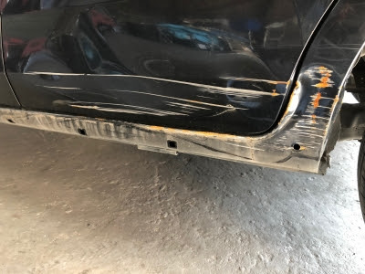 連休の作業は妄想パテ盛り で作業に集中 板金塗装ゼスト クルマ屋さんとその家族 マースガレージのブログ