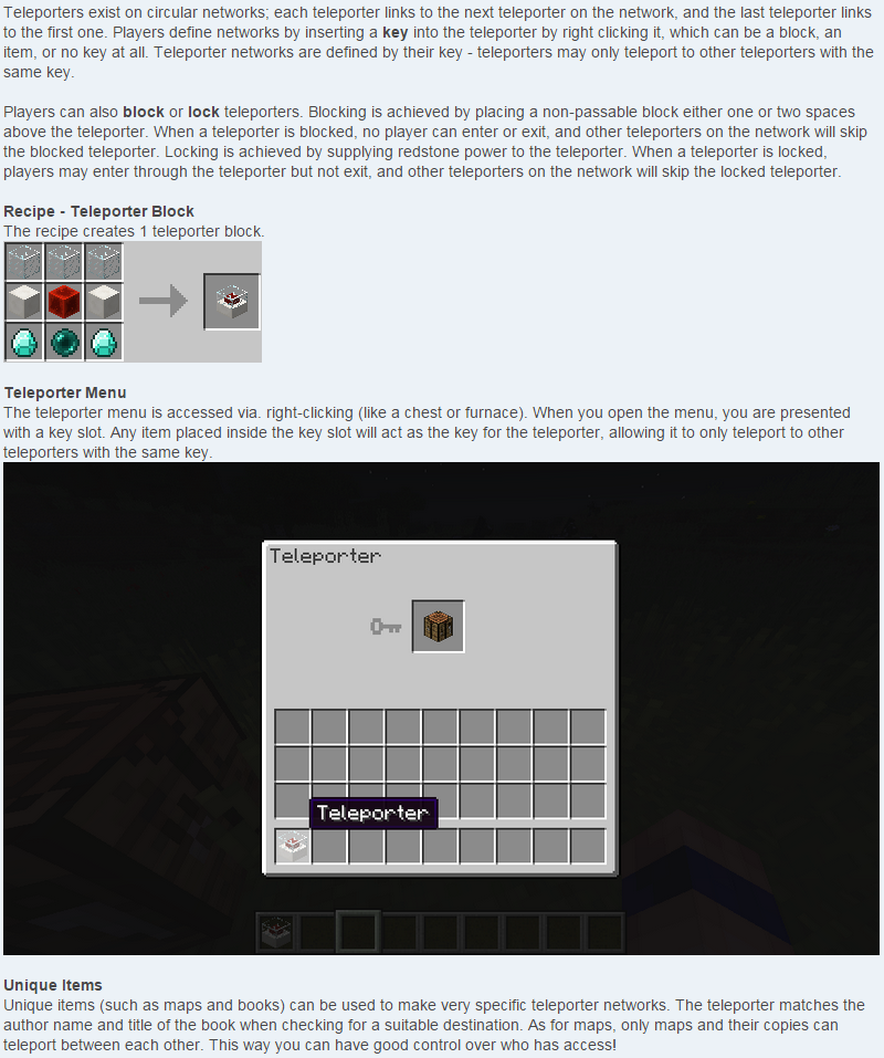 Teleport Anywhere With This Mod 1 8 Mods For Minecraft