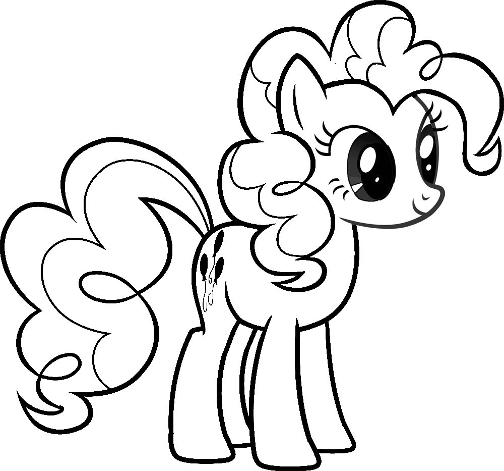 Download My Little Pony coloring pages for girls print for free or download