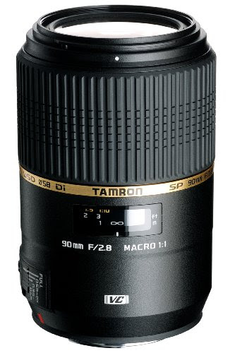 Tamron SP 90mm F/2.8 Di VC USD Makro-Objektiv 1:1 für Canon