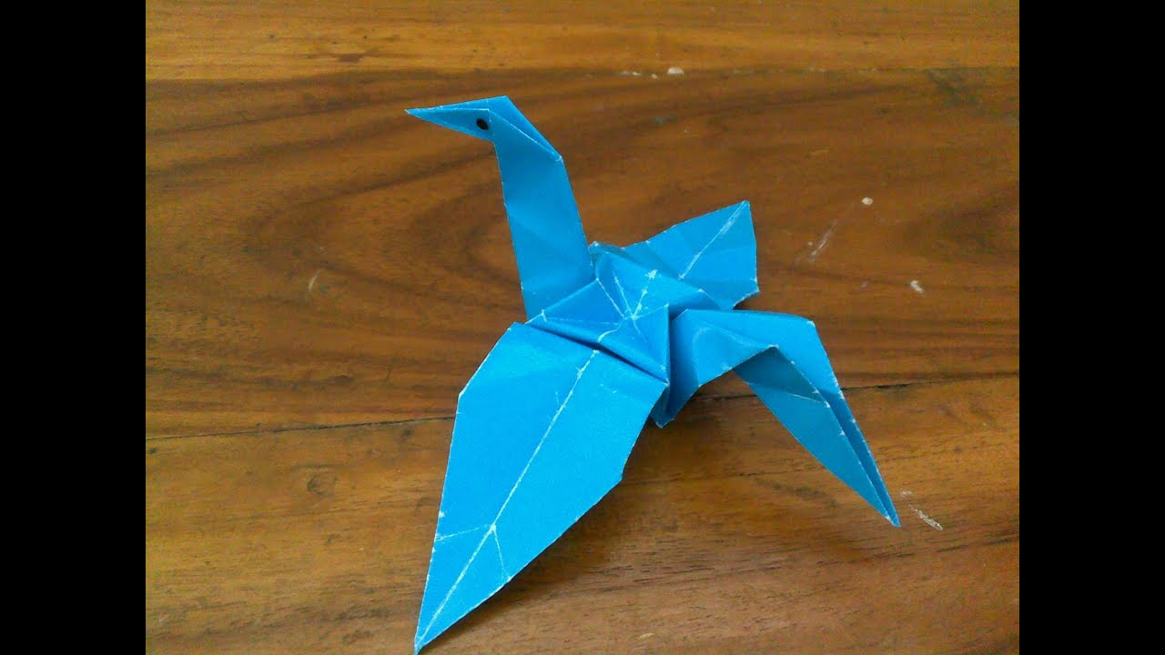  Cara  Membuat  Origami  Origami  Binatang Angsa YouTube