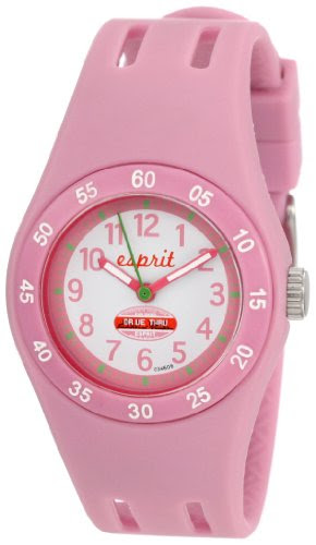 Esprit Kids' ES103464006 Fun Racer Pink Rubber Watch