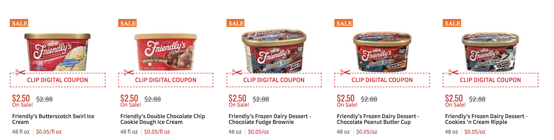 Friendly's Ice Cream Only $1.99 at ShopRite! | Just Use Your ...
