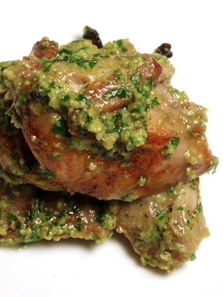brined quail with agresto sauce© by Haalo