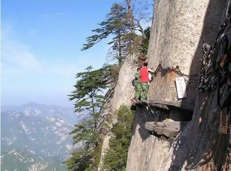  Huashan trail China 