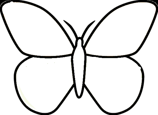 Butterfly Coloring Page - Dr. Odd