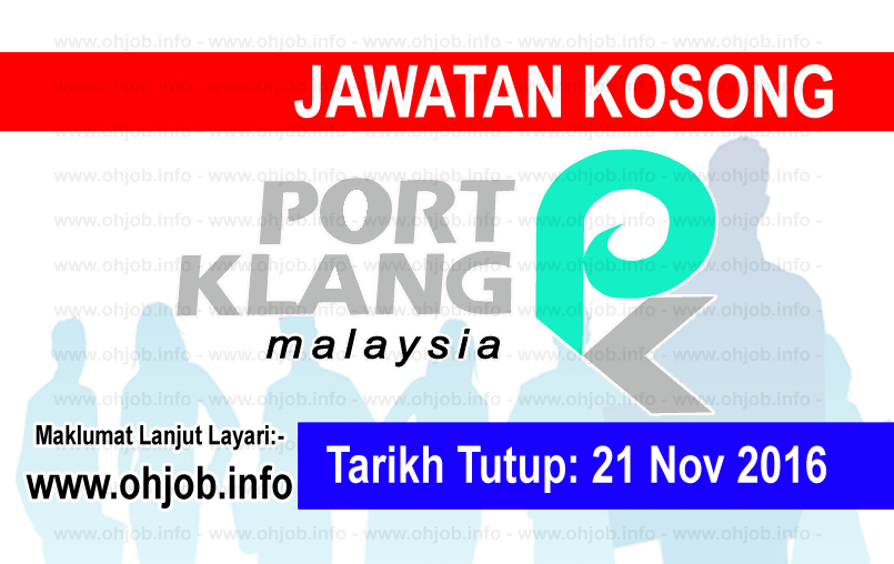 Jawatan Kerja Kosong Lembaga Pelabuhan Kelang (PKA) logo www.ohjob.info november 2016