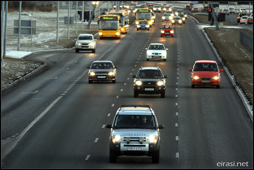 Reykjavik rush hour
