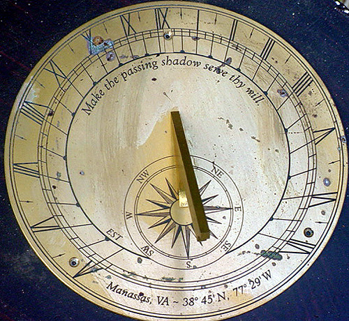 The Sundial is a device that