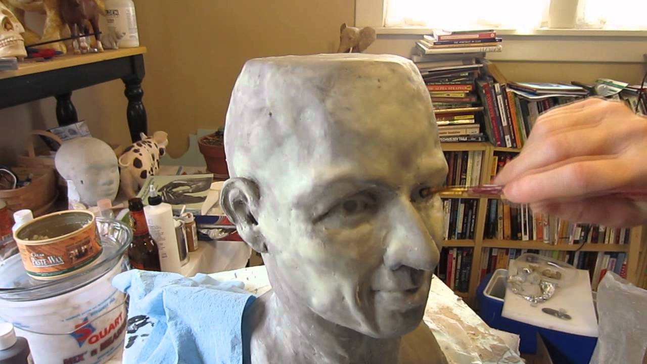 Paper Mache Head, Part 1 - YouTube