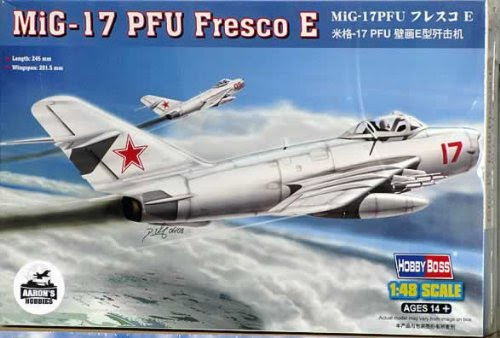 HobbyBoss 1/48 MiG-17 PFU Fresco E