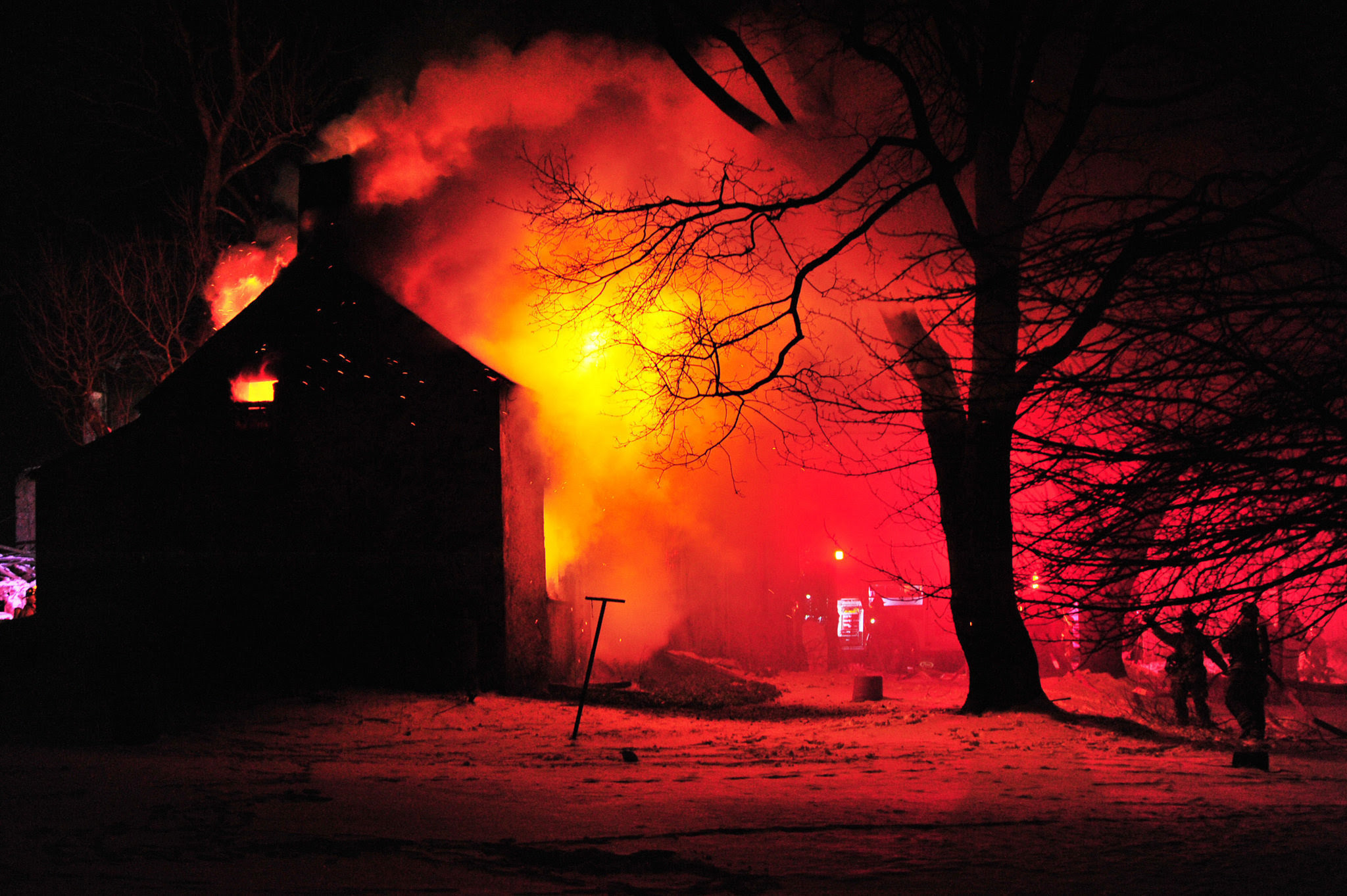 Holland Township fire It was so black says firefighter Holland Township fire It was so black says firefighter