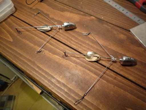 海用ワイヤーベイト試作中