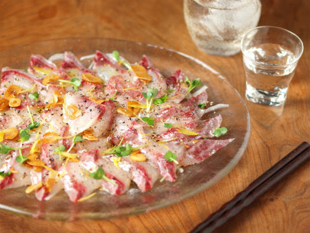 ボラのカルパッチョ風 魚料理と簡単レシピ
