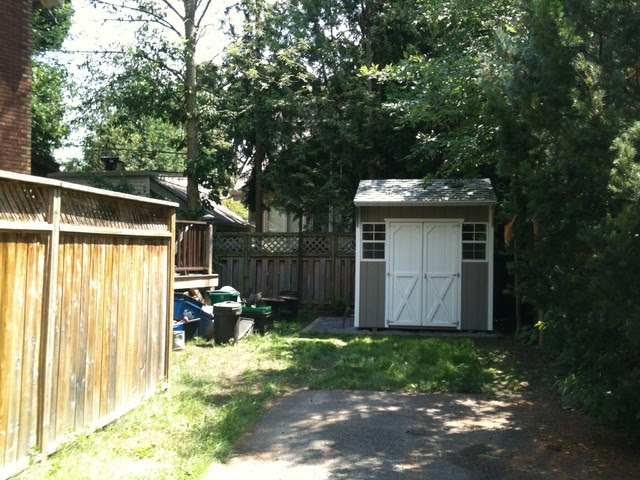 Garden Sheds traditional-garage-and-shed