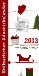Kulinarischer Adventskalender 2013 mit vielen Preisen
