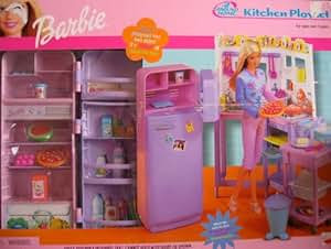  Amazon  com Barbie  All Around Home Kitchen  Playset  w 