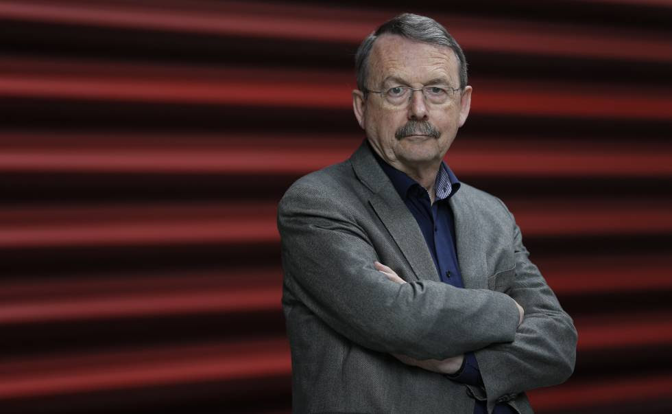 El sociólogo alemán Wolfgang Speeck en le Museo Reina Sofía de Madrid. 