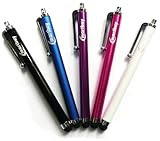 EmartbuyÂ® Bundle Pack of 5 Capacitive/Resistive Touchscreen Stylus Pen suitable for Apple Ipad / Ipad 2 / Ipad 3 / New Ipad 4 & Ipad Mini Tablet