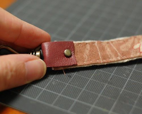How to make a patchwork Lanyard 14