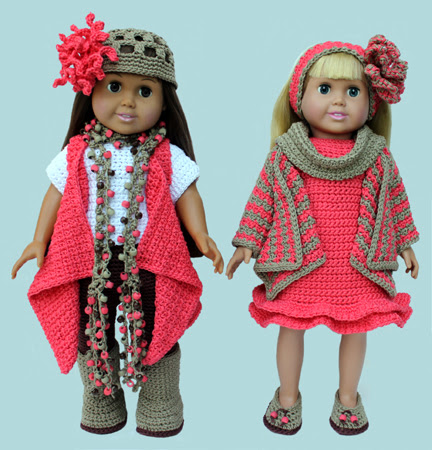American Girl 18" Doll Crochet Clothing Patterns fits ...