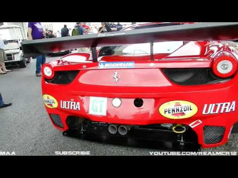 Ferrari 458 Italia GT Departure at Baltimore Grand Prix 2011 Ferrari 458 Italia GT Departure at Baltimore Grand Prix 2011