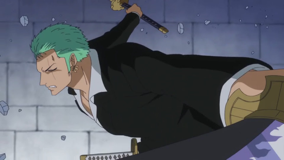 木陰の岩の眠り猫 One Piece アニメ感想