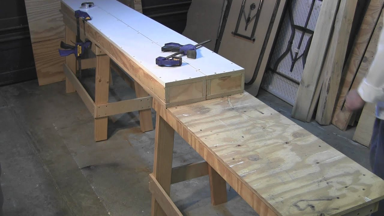 Why you need to build a new portable, modular work bench - YouTube