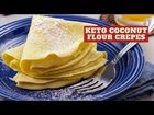 Keto Coconut Flour Crepes Recipe With Cinnamon