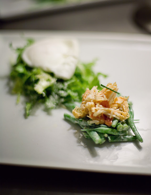 ED&BM Mother's Day Dinner Alaskan King Crab & Haricot Vertes