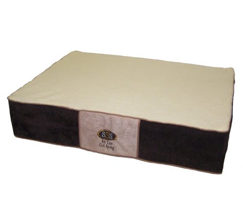 Pet Goods PetCare Coil Spring Mattress with Fleece Top 30