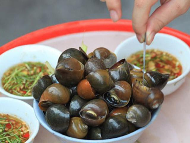 Món ăn bài thuốc chữa bệnh từ ốc