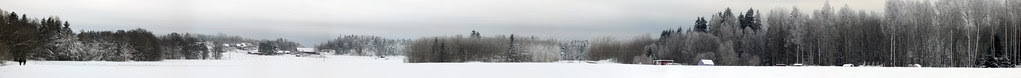 A wide winter view
