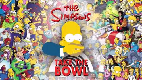 The Simpsons Take the Bowl