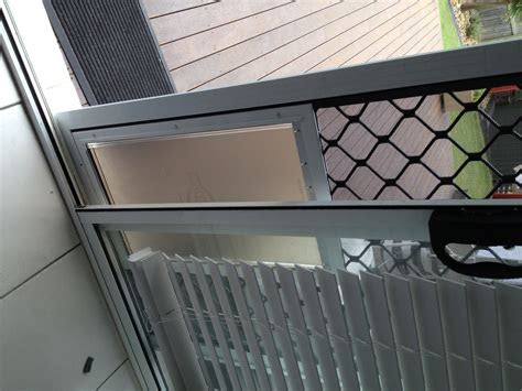 large staywell aluminum pet door  flexible flap