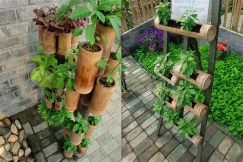 diy ideas bamboo creatively garden