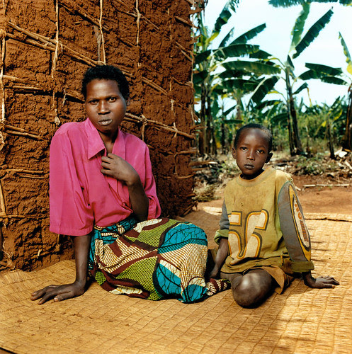 Isabelle with son, Jean-Paul