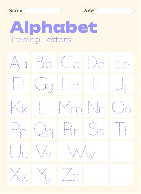  printable alphabet tracing worksheets for preschool printable