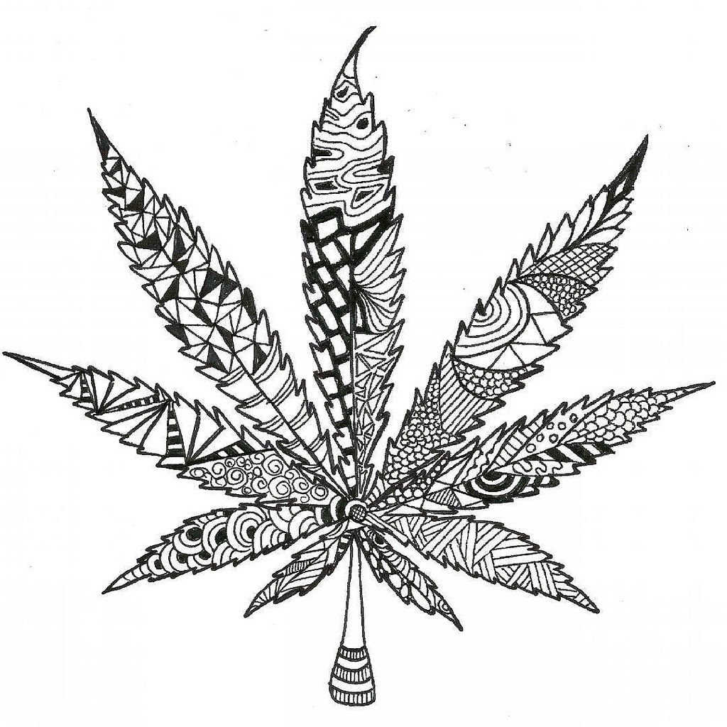 Download Marijuana Drawing at GetDrawings | Free download