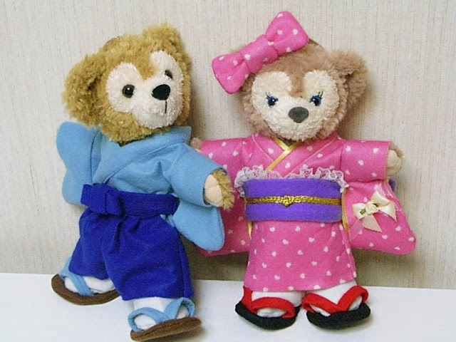 ダッフィー君ぬいぐるみポーチサイズ 着物 袴はかまの作り方と型紙 アトリエ Dharma ニーナねこのヘルシー生活 楽天ブログ