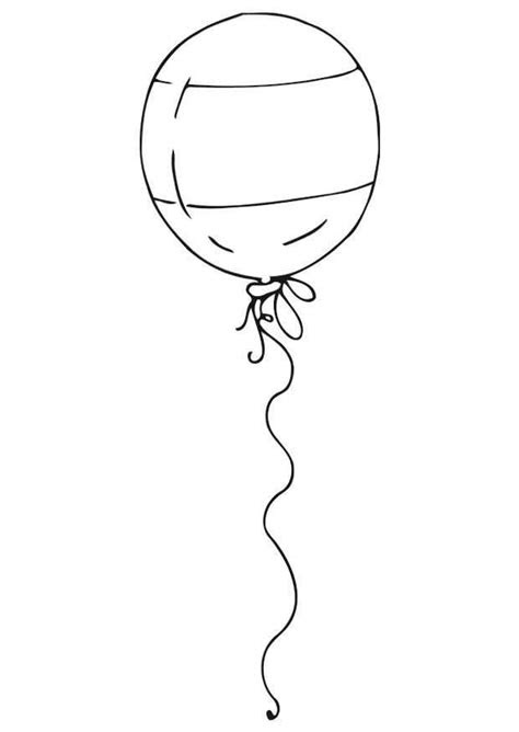 kleurplaat hartjes ballonnen