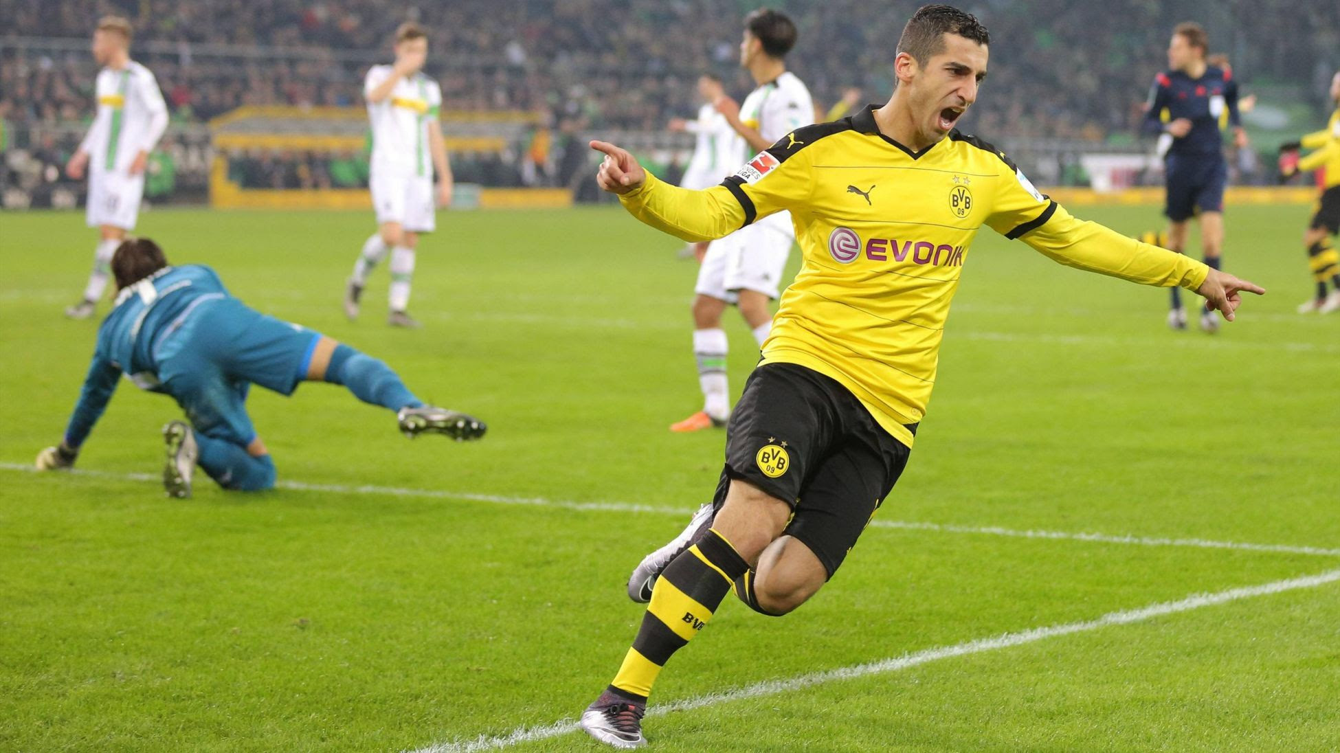 El Dortmund gana a domicilio el duelo de Borussias