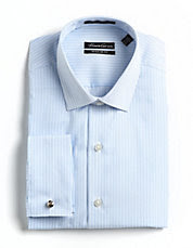 Striped Cotton Dress Shirt