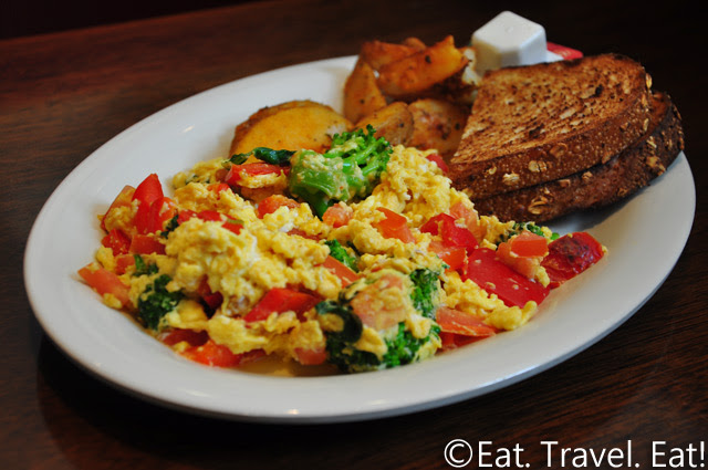 Boudin SF- Irvine, CA: Vegetable Scramble