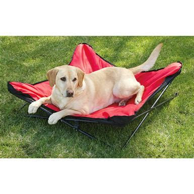 It is also wider than most . ColemanÂ® Pet Lounger, Red / Black - 225858, Kennels & Beds