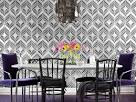 Create a Bold Dining Room With Wallpaper : Rooms : Home & Garden ...